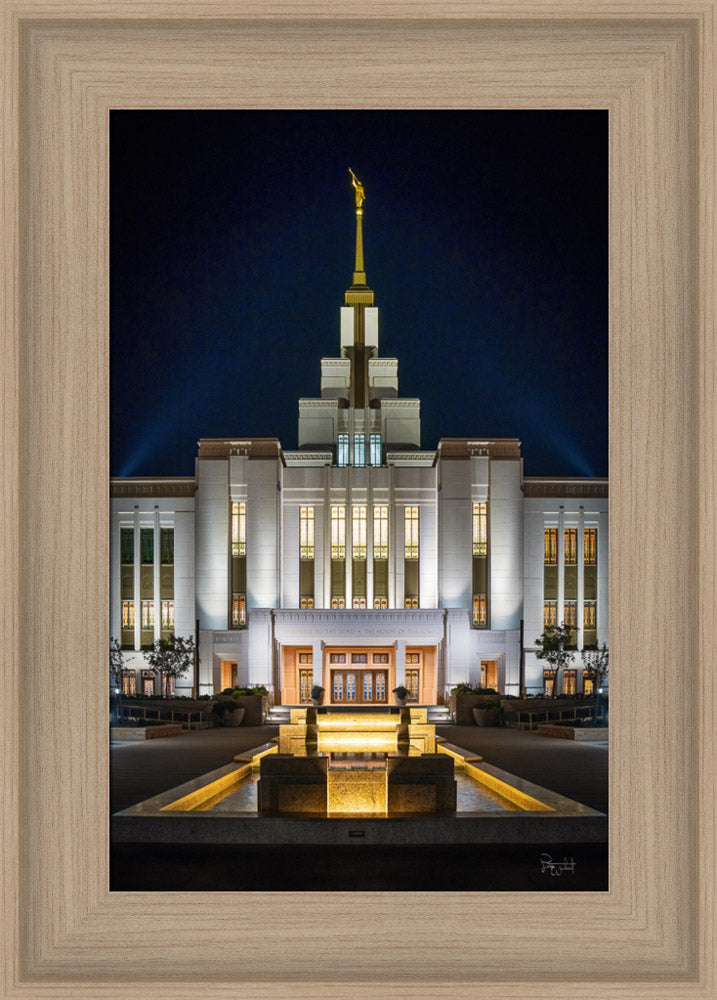 Saratoga Springs Utah Temple- A Mighty Fortress