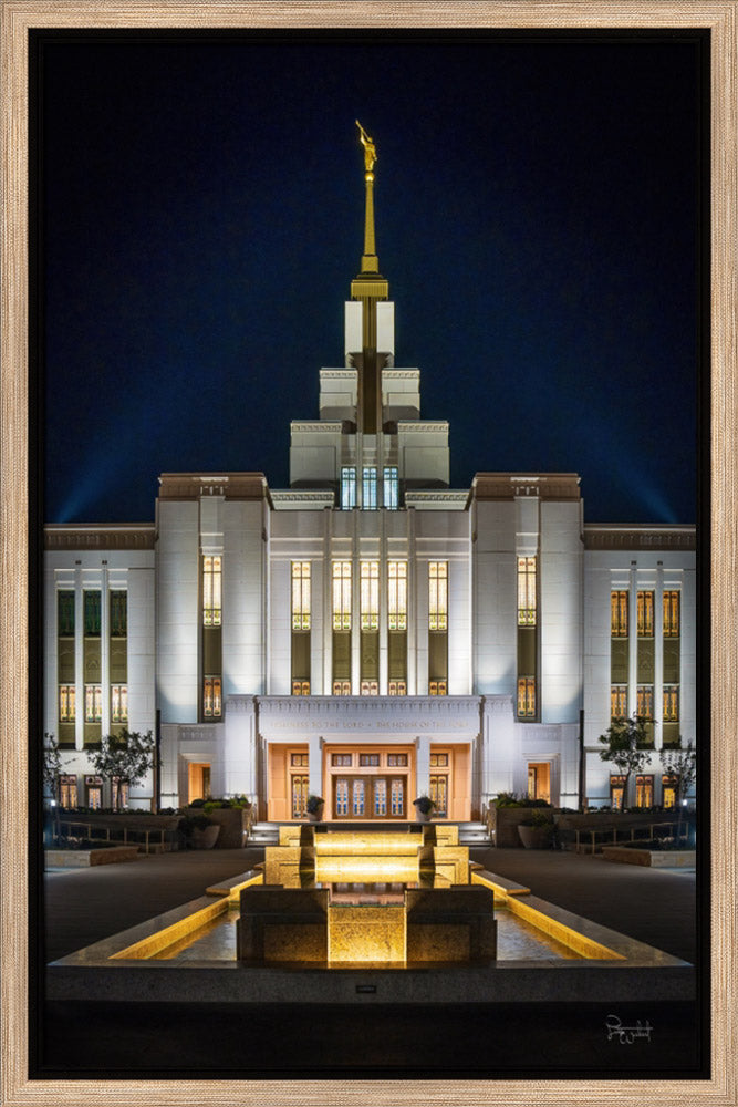 Saratoga Springs Utah Temple- A Mighty Fortress