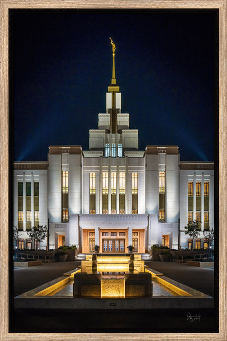 Saratoga Springs Utah Temple- A Mighty Fortress