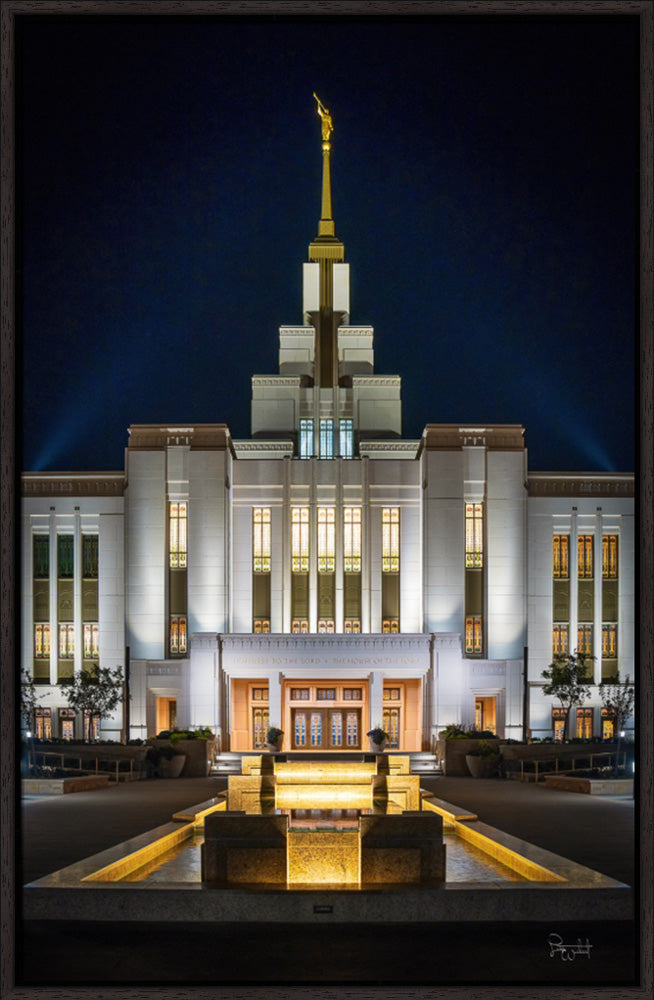 Saratoga Springs Utah Temple- A Mighty Fortress