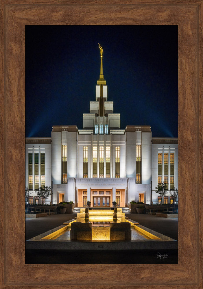 Saratoga Springs Utah Temple- A Mighty Fortress