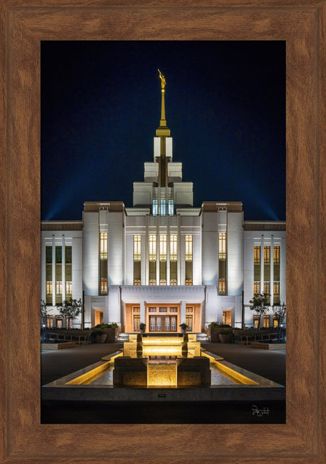 Saratoga Springs Utah Temple- A Mighty Fortress