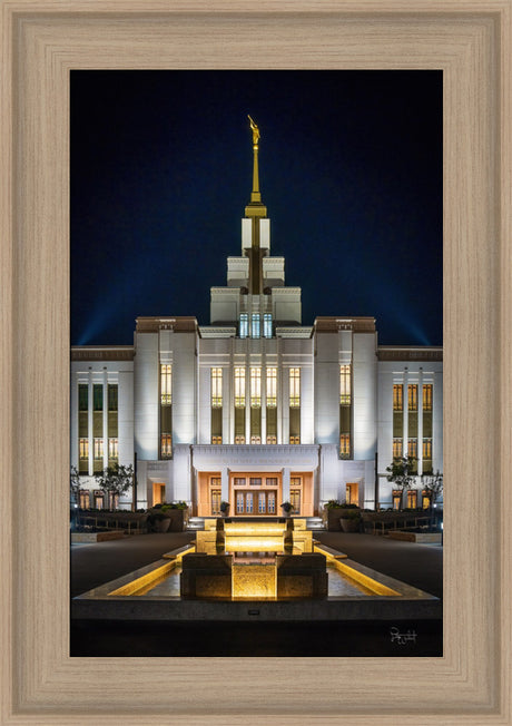 Saratoga Springs Utah Temple- A Mighty Fortress