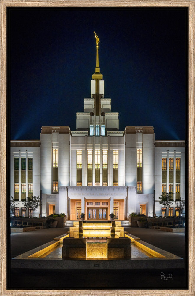 Saratoga Springs Utah Temple- A Mighty Fortress
