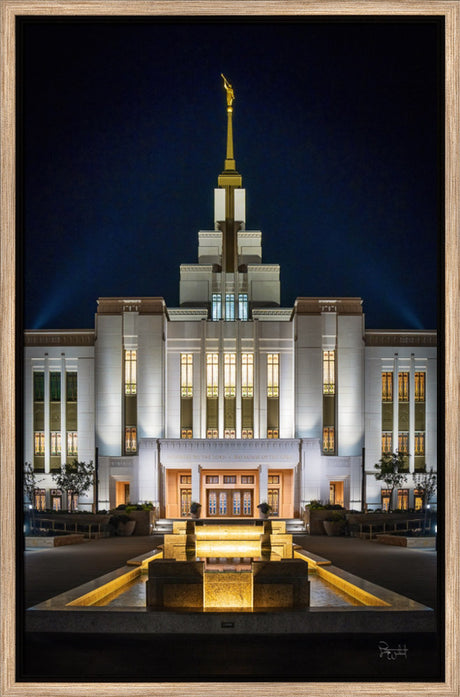 Saratoga Springs Utah Temple- A Mighty Fortress