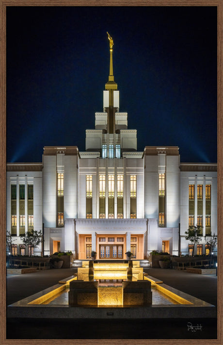 Saratoga Springs Utah Temple- A Mighty Fortress