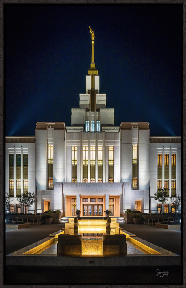 Saratoga Springs Utah Temple- A Mighty Fortress