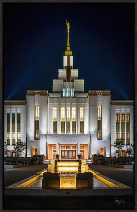 Saratoga Springs Utah Temple- A Mighty Fortress
