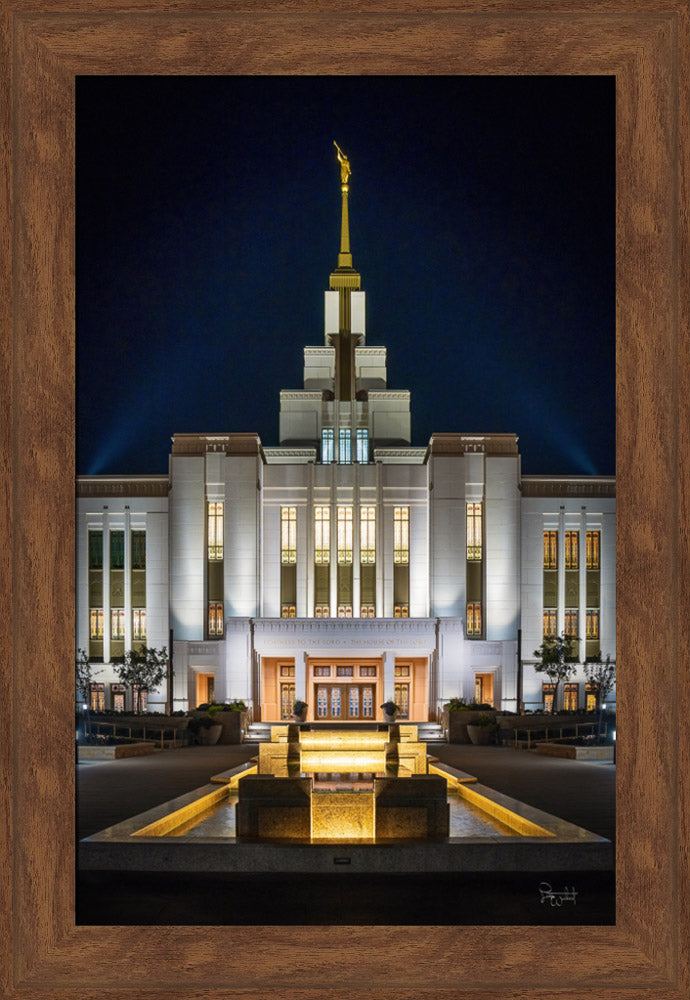 Saratoga Springs Utah Temple- A Mighty Fortress