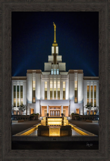 Saratoga Springs Utah Temple- A Mighty Fortress
