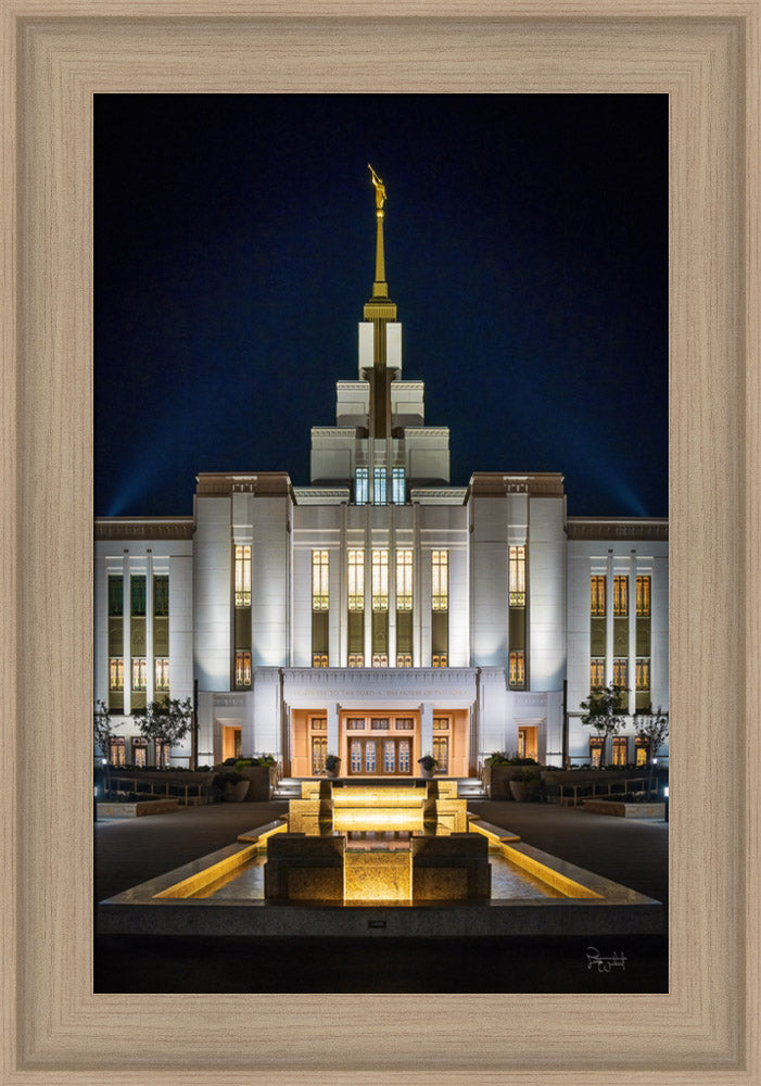 Saratoga Springs Utah Temple- A Mighty Fortress