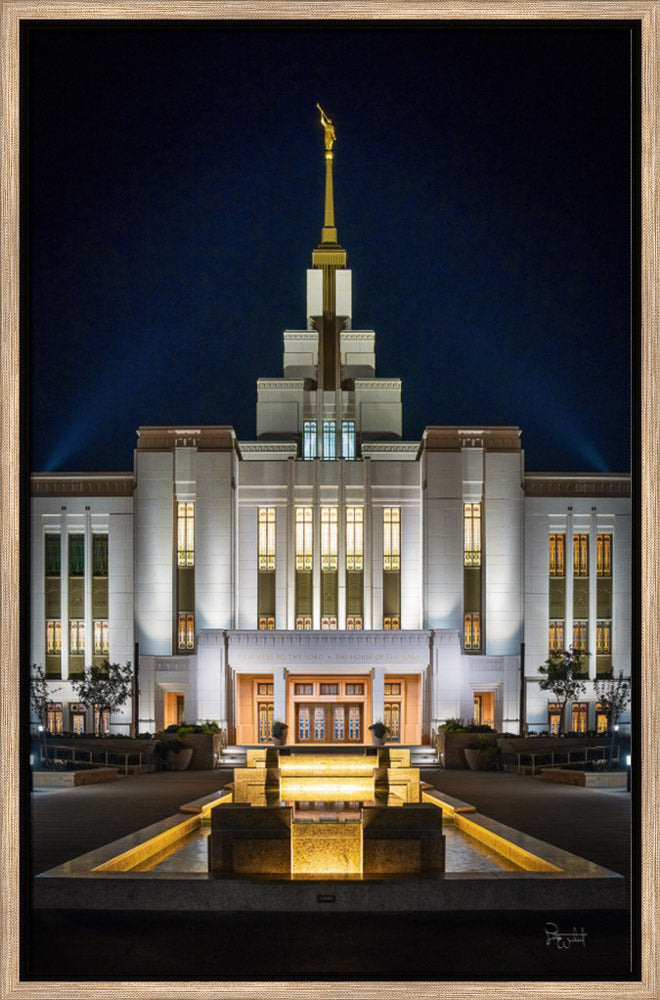 Saratoga Springs Utah Temple- A Mighty Fortress