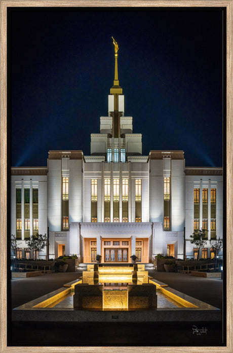 Saratoga Springs Utah Temple- A Mighty Fortress