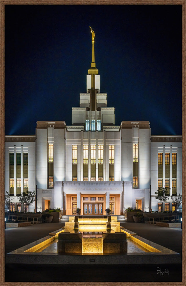 Saratoga Springs Utah Temple- A Mighty Fortress