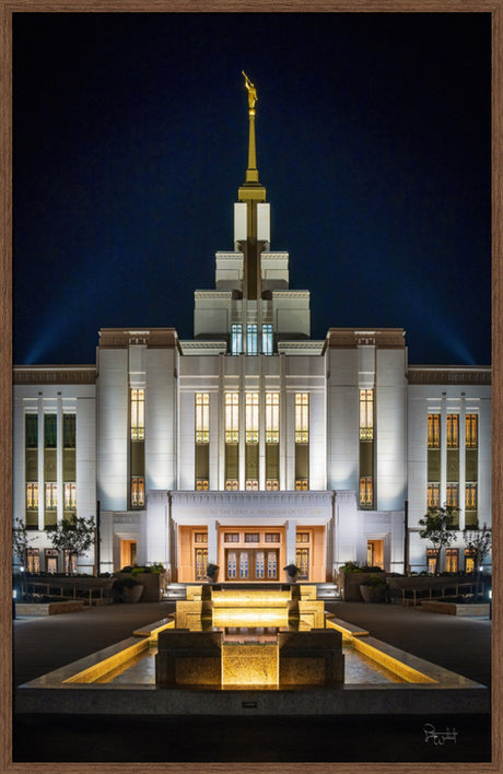 Saratoga Springs Utah Temple- A Mighty Fortress
