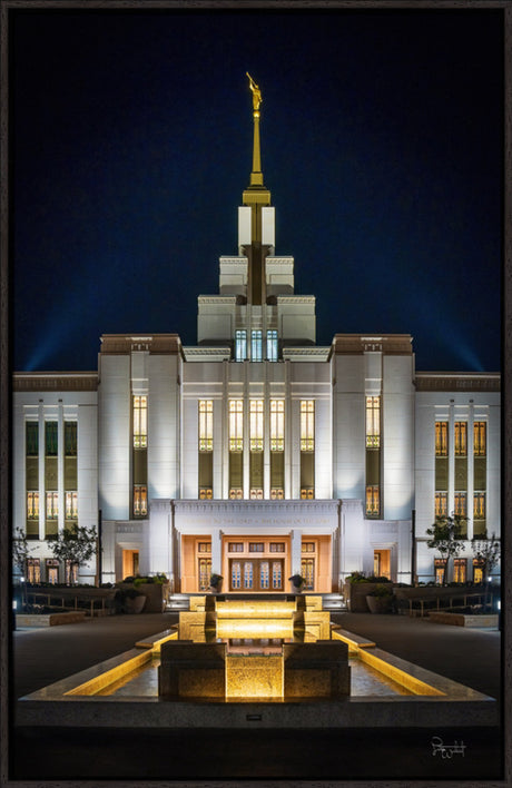 Saratoga Springs Utah Temple- A Mighty Fortress