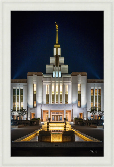 Saratoga Springs Utah Temple- A Mighty Fortress