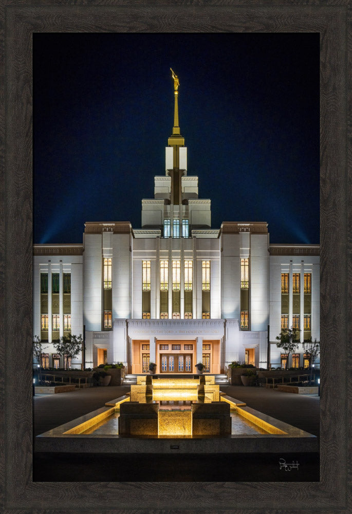Saratoga Springs Utah Temple- A Mighty Fortress