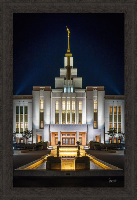 Saratoga Springs Utah Temple- A Mighty Fortress