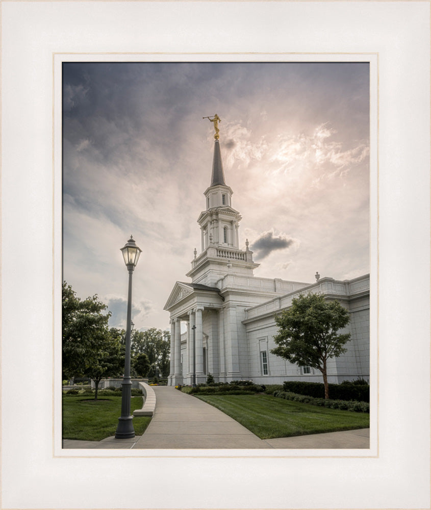 Hartford Temple - Clouds and Calm