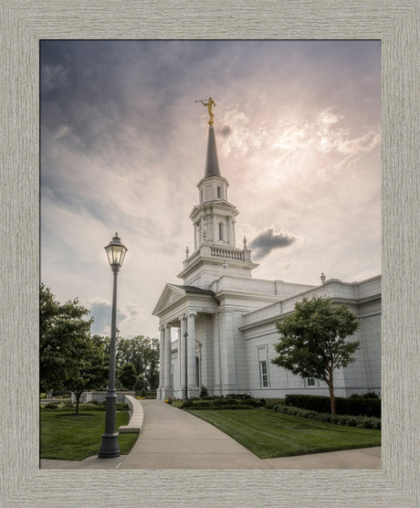 Hartford Temple - Clouds and Calm