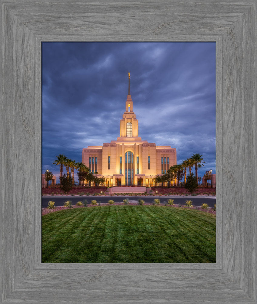 Red Cliffs Temple - Stillness in the Storm