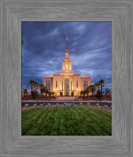 Red Cliffs Temple - Stillness in the Storm