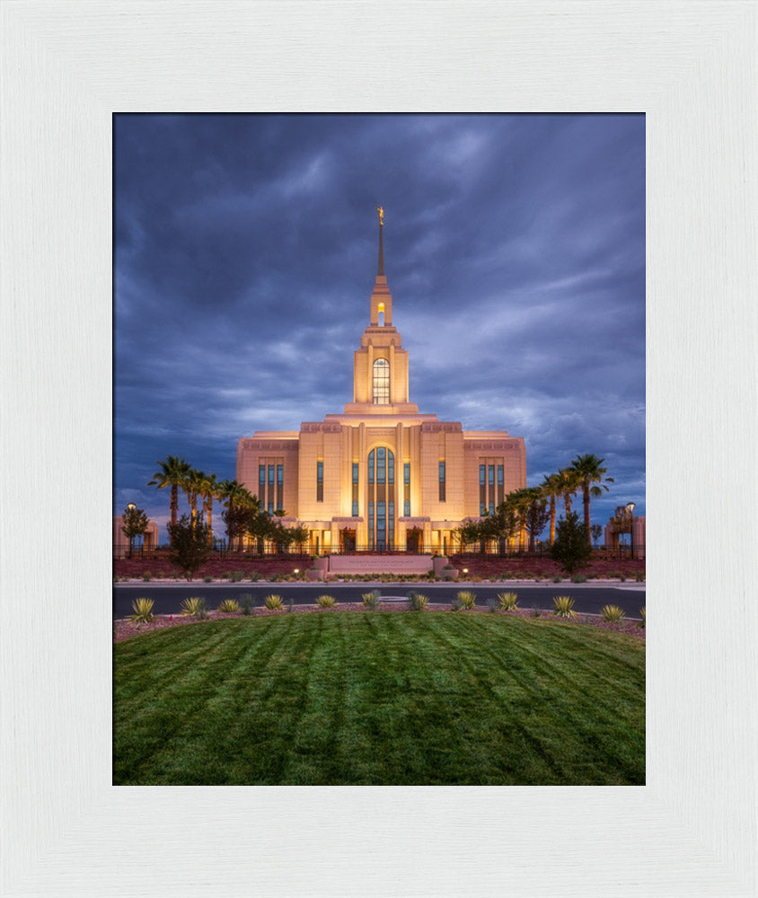 Red Cliffs Temple - Stillness in the Storm
