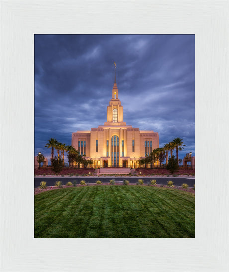 Red Cliffs Temple - Stillness in the Storm