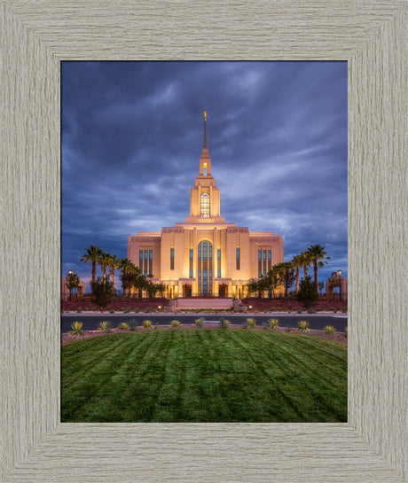 Red Cliffs Temple - Stillness in the Storm