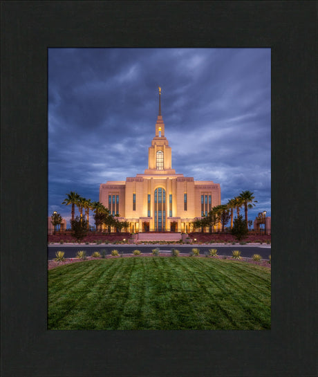 Red Cliffs Temple - Stillness in the Storm