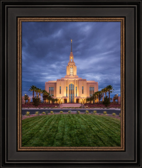 Red Cliffs Temple - Stillness in the Storm