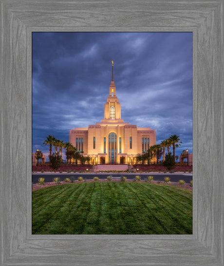 Red Cliffs Temple - Stillness in the Storm