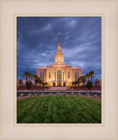 Red Cliffs Temple - Stillness in the Storm