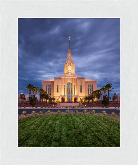 Red Cliffs Temple - Stillness in the Storm