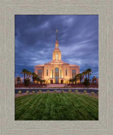 Red Cliffs Temple - Stillness in the Storm