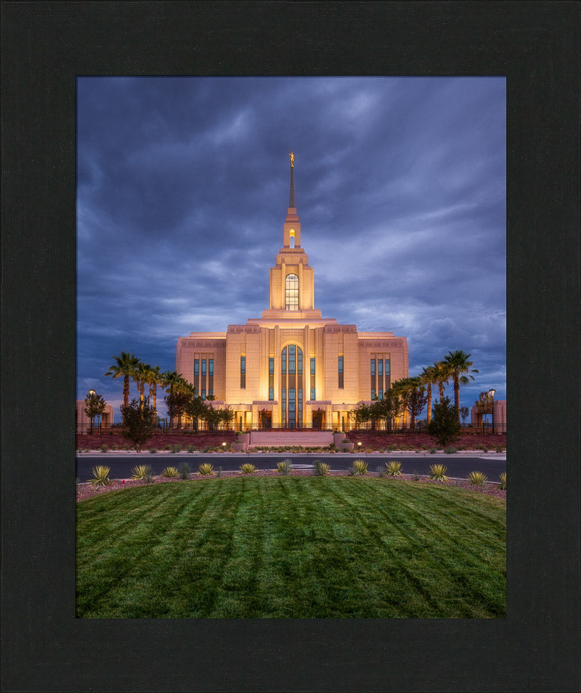 Red Cliffs Temple - Stillness in the Storm