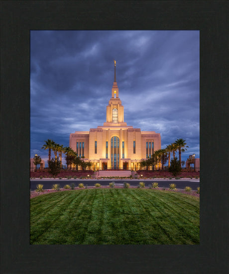 Red Cliffs Temple - Stillness in the Storm
