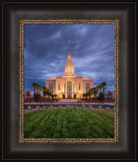 Red Cliffs Temple - Stillness in the Storm