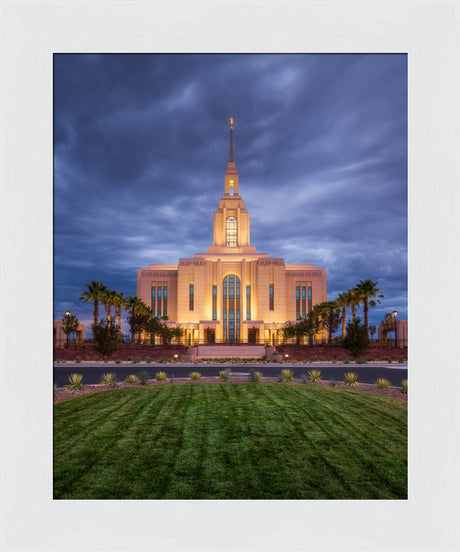 Red Cliffs Temple - Stillness in the Storm