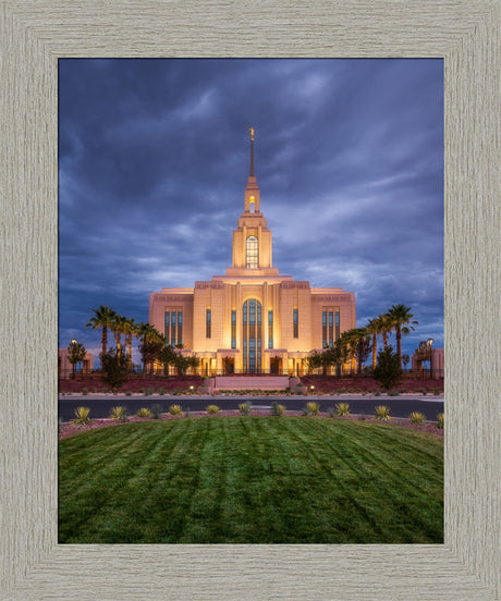 Red Cliffs Temple - Stillness in the Storm