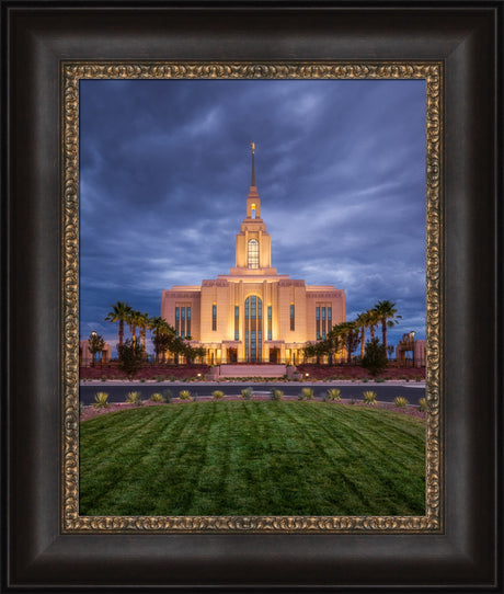 Red Cliffs Temple - Stillness in the Storm