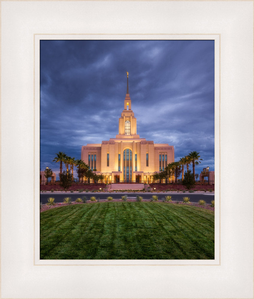 Red Cliffs Temple - Stillness in the Storm