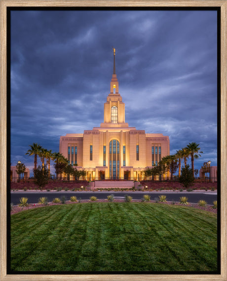 Red Cliffs Temple - Stillness in the Storm