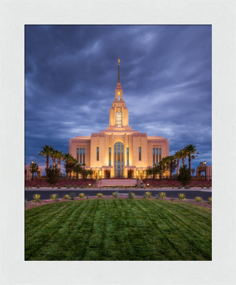 Red Cliffs Temple - Stillness in the Storm