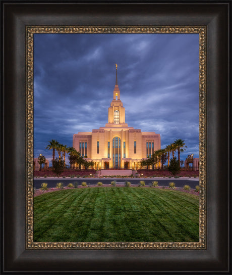 Red Cliffs Temple - Stillness in the Storm