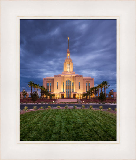Red Cliffs Temple - Stillness in the Storm