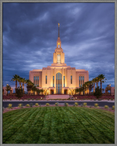 Red Cliffs Temple - Stillness in the Storm