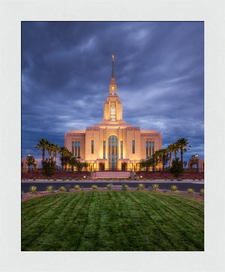 Red Cliffs Temple - Stillness in the Storm