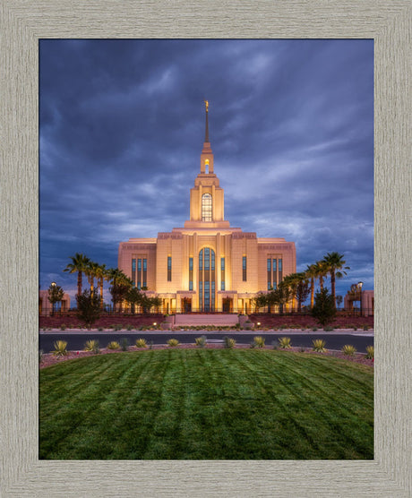 Red Cliffs Temple - Stillness in the Storm